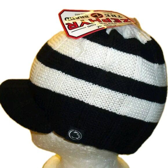 Penn State Nittany Lions Mens Zephyr Bill Beanie Winter Hat Cap New Tags Ncaa - Picture 1 of 4